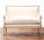 1940s Louis XVI Style Painted Canapé Settee Attributed to Jansen | Ca. 1945 For Sale - Image 5 of 6