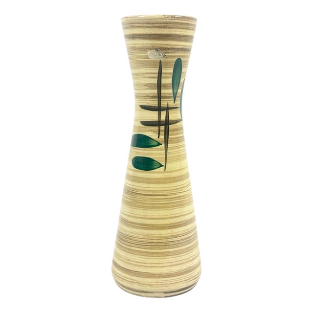 Vintage No 663-30 Floor Vase from Bay Keramik, 1960s For Sale