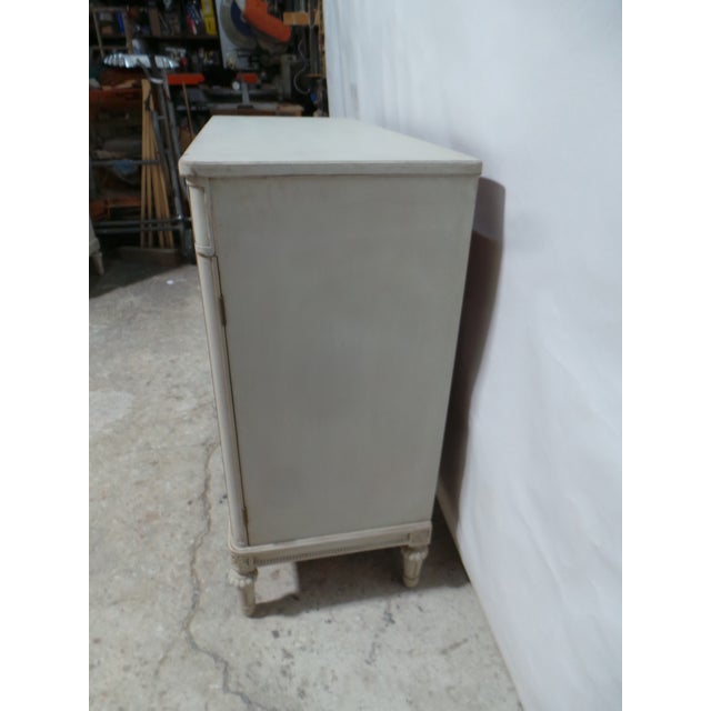 1950s Swedish Gustavian Style Sideboard For Sale - Image 5 of 9