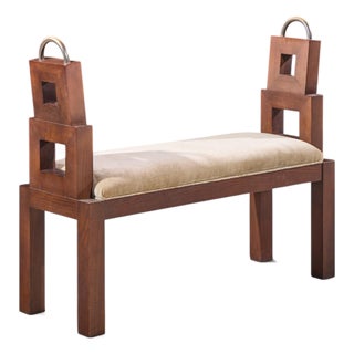Wendell Castle Mid Century Oak Bench For Sale