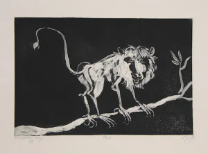 Benjamin Levy, "Untitled 2," Etching