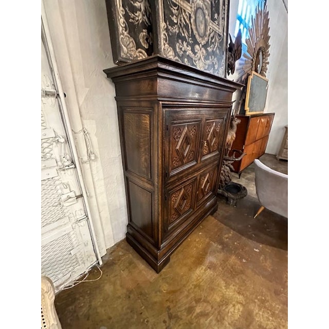 19th Century French Oak Cabinet For Sale - Image 5 of 5