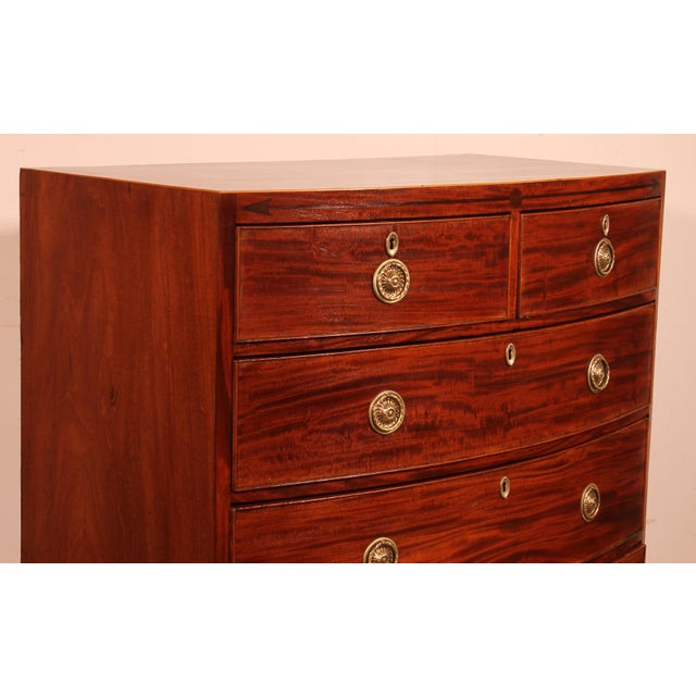Regency Bombé Commode, 1800s For Sale - Image 9 of 14
