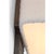Anne-Marie Barton for Visual Comfort Signature Fumar 23" Tail Sconce in Ridged Graphite with Bouclé Shade For Sale - Image 10 of 14