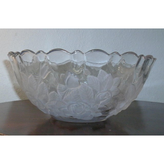 Mikasa Studio Nova Winter Rose 12 Serving Bowl Chairish