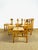 1960s Vintage Oak Dining Chairs, 1950s, Set of 6 For Sale - Image 5 of 18