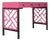 Chippendale Writing Desk - Pink For Sale