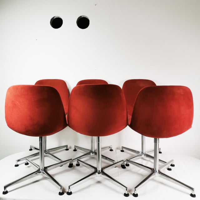 Eyes Chairs by J. Foersom & P. Hiort-lorenzen for Erik Jorgensen, Denmark, 2009, Set of 6 For Sale - Image 16 of 18