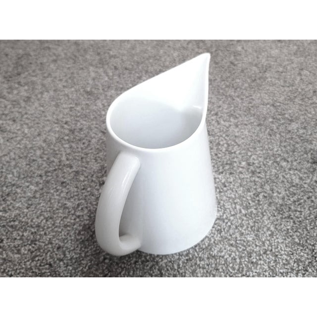Ceramic Bernardaud France Fusion Porcelain Charlotte Pitcher For Sale - Image 7 of 10