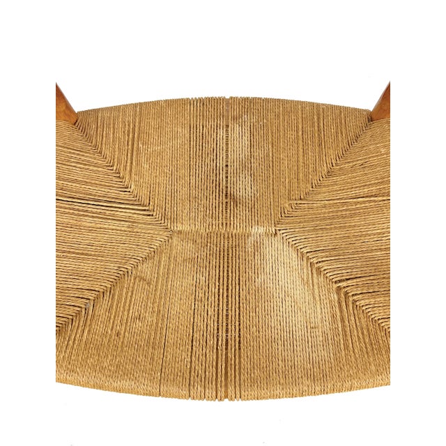 Brown Vintage 1960s Hans Wegner Pp203 Oak + Wenge Inlay Chairs by Johannes Hansen - a Pair For Sale - Image 8 of 11