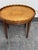 Kittinger 20th Century Oval Side Table With Scalloped Gallery For Sale - Image 10 of 12