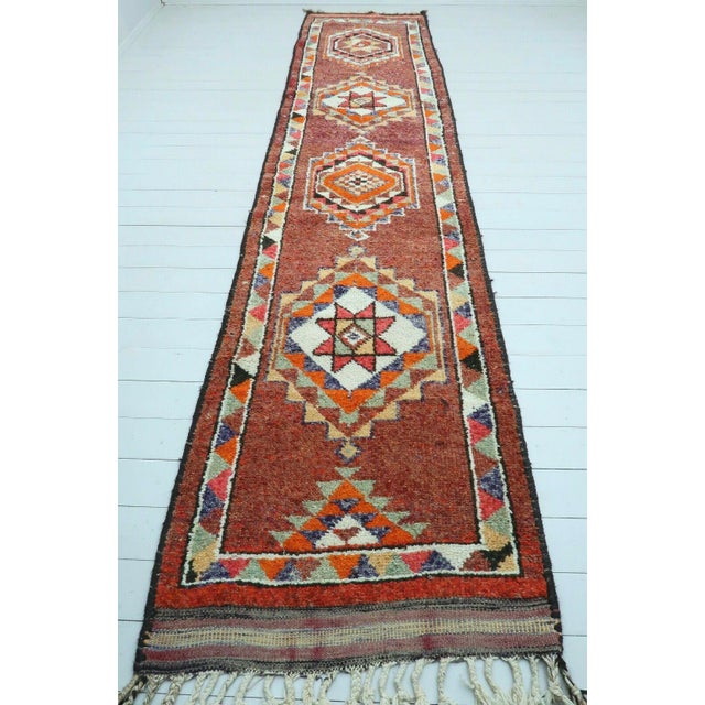 Vintage Turkish Rug Runner - 37"x164" For Sale - Image 13 of 13