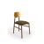 Bokken upholstered chair, canaletto & gold, visione by colé italia with bellavista/piccini. Dimensions: h 81.7 d 49 w 53.5...