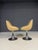 Beige Swivel Chairs with Chrome Pedestal Bases, France, 1970s, Set of 2 For Sale - Image 4 of 15