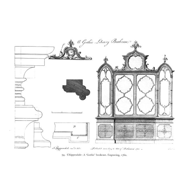"English Furniture Designs of the Eighteenth Century" 1958 Ward-Jackson, Peter For Sale - Image 10 of 10