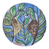 Vintage Painting of Exotic Birds by St. Pierre Toussaint For Sale