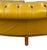 Brown Vintage Chesterfield Sofa in Bold Mustard Yellow Leather, 1990s For Sale - Image 8 of 11