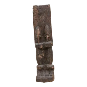 Small African Double Sided Carved Figure