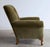 Olive Corduroy Tufted Club Chair With Carved Walnut & Scroll Arms For Sale In Salt Lake City - Image 6 of 8