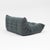 Togo Three-Seater Sofa in Green Bouclet by Michel Ducaroy for Ligne Roset For Sale - Image 13 of 17
