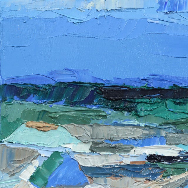 Using an impasto, painterly technique Dana Cowie creates cubist-inspired farm and rural landscapes. Working within...