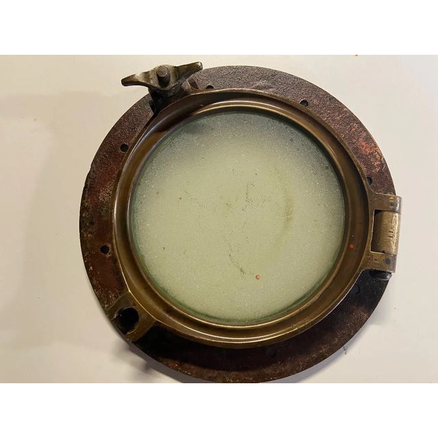 English Navy Porthole in Bronze from Rainhill, 19th Century For Sale - Image 12 of 13