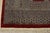 Bokhara Jaldar Rug 8’1” X 10’4” Red Wool Tribal Hand-Knotted Oriental Carpet For Sale - Image 10 of 13