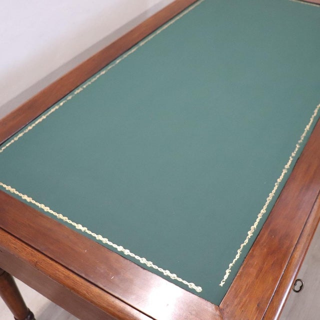Wood Antique Walnut Writing Desk, 1800s For Sale - Image 7 of 17