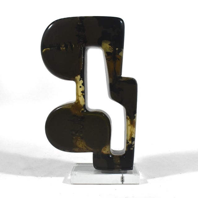 Salvatore Zagami Abstract Resin Sculpture For Sale In Chicago - Image 6 of 13