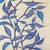 2020s Original Framed Botanical Leaf Painting, Periwinkle Blue Wall Art, Oil on Canvas in Gold Frame, 15x19 Minimalist Boho Home Decor For Sale - Image 5 of 5