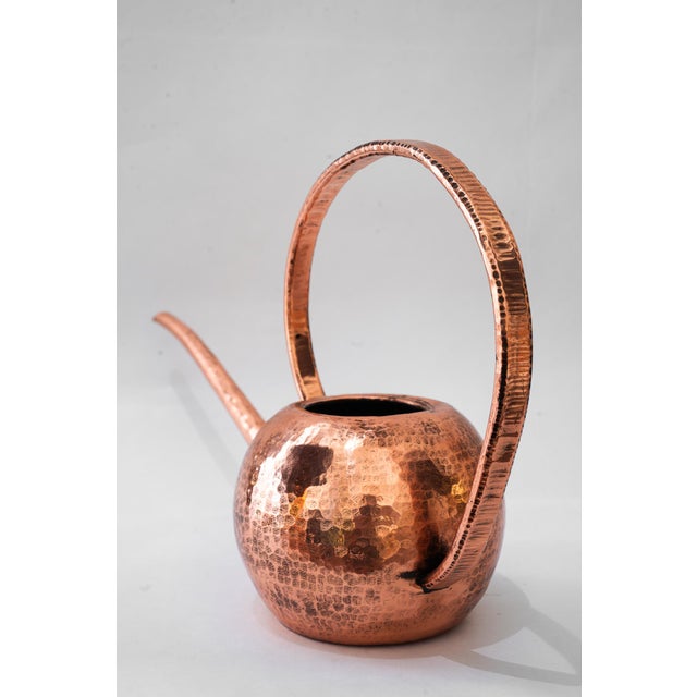1920s Hammered Copper Watering Can, Vienna, Austria, 1920s For Sale - Image 5 of 8