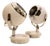 Vintage Eyeball Table Lamps, 1970s, Set of 2 For Sale