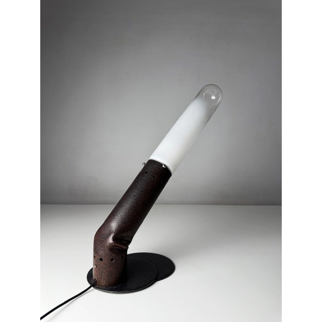 1970s Vintage Italian Space Age Murano Glass Lamp by Carlo Nason, 1970s For Sale - Image 5 of 11