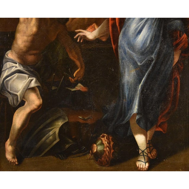 Workshop of Jacques Blanchard, Thetis Hephaestus, 1630, Oil on Panel, Framed For Sale - Image 10 of 16