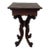 1970s Vintage Victorian Style Accent Table With Carved Wood Legs For Sale
