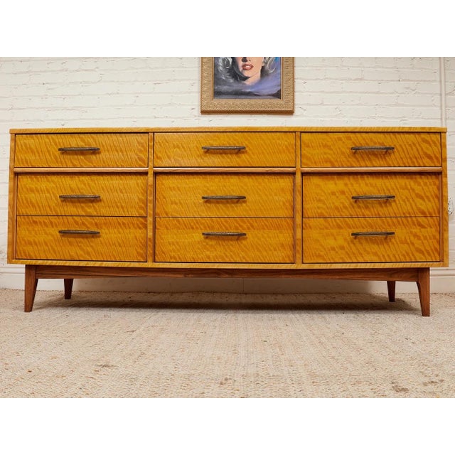Madagascar Vintage Nine Drawer Dresser For Sale - Image 12 of 12