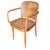 Refined and sculptural, this set of six Stendig cane armchairs is attributed to Josef Hoffmann and crafted in...