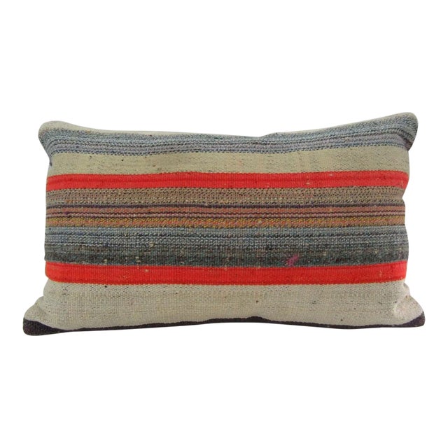 Handmade Turkish Kilim Pillow Cover For Sale