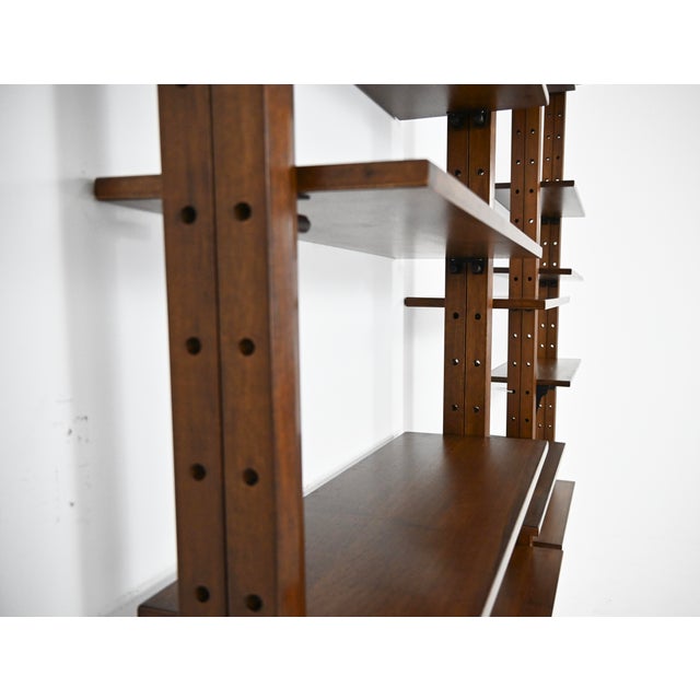 1960s Wall Unit by Leonardo Fiori for Isa Bergamo, 1960s For Sale - Image 5 of 11