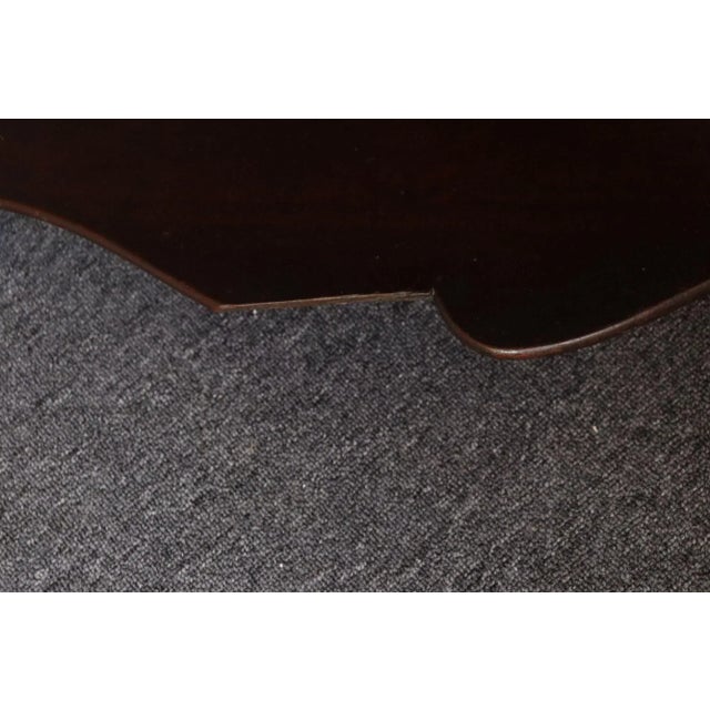 Antique French Six-Tier Stained Mahogany Spool Form Corner Shelf / Etagere For Sale - Image 12 of 18