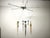 Goldenrod Chandelier with Multicolored Cones by Lamp International, 1990s For Sale - Image 8 of 18