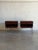 In Style of Nipu Mobelfabrik Rosewood 1-Drawer Nightstands Set of 2 Danish Mid-Century Modern 1970s For Sale - Image 11 of 11