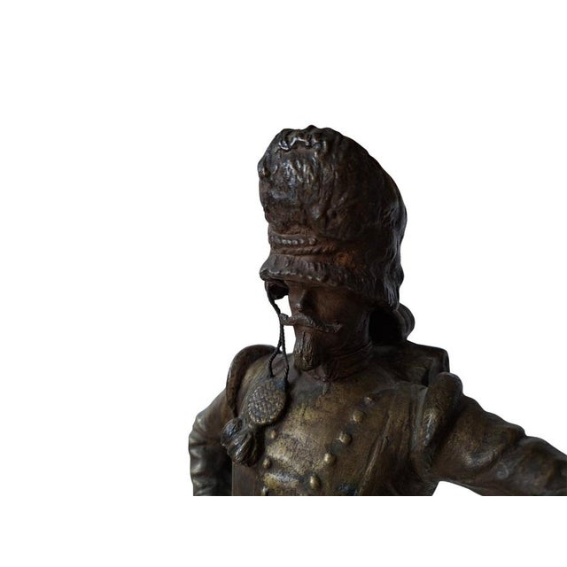 Bronze Sculpture of Soldier from Laganà Foundry, Naples, 1940 For Sale - Image 9 of 10