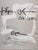Composition abstraite aux coeurs Poster after Antoni Tapies For Sale - Image 5 of 5