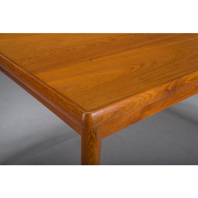 Danish Extendable Dining Table in Teak by Henning Kjærnulf for Vejle Møbelfabrik, 1960s For Sale - Image 10 of 17