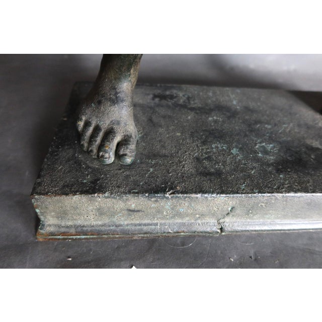 After Sabatino de Angelis, Faun Sculpture, 19th Century, Bronze For Sale - Image 3 of 13