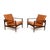 Niels Koefoed Vintage Danish Leather Chairs by Niels Koefoed for Koefoeds Hornslet, 1960, Set of 2 For Sale - Image 4 of 11