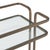 Contemporary New Classic Bar Cart For Sale - Image 3 of 8