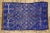 Royal Blue Vintage Blue Beni Mguild Moroccan Rug - 06'10 X 10'06 For Sale - Image 8 of 10