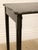 Vintage Chinoiserie Black Lacquer Side Table With Hand-Painted Asian Scene For Sale - Image 4 of 10